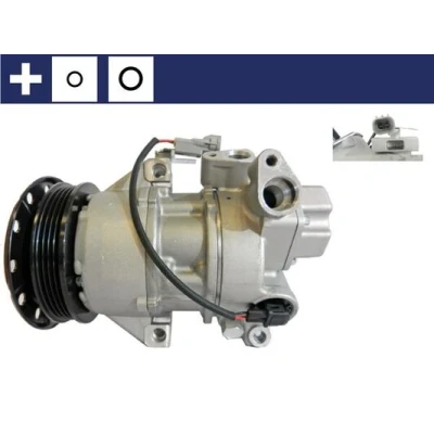 Bild av MAHLE ORIGINAL ACP 919 000S Compresseur De Climatisation 5SER09C 12 PAG 46 R 134a avec bague d&#039;étanchéité TOYOTA: Yaris II 3/5 portes