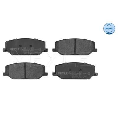 Bild av MEYLE 025 211 4215 Jeu de plaquettes frein ORIGINAL Quality Essieu avant non préparé pour indicateur d&#039;usure avec tôle anti bruit SUZUKI: Jimny SUV