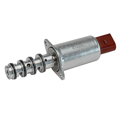 Bild av VAICO V10 4338 Valve de commande, réglage d&#039;arbres à came Côté d&#039;échappement Q+, Première Monte VOLKSWAGEN: Golf 5, 4, Touareg I
