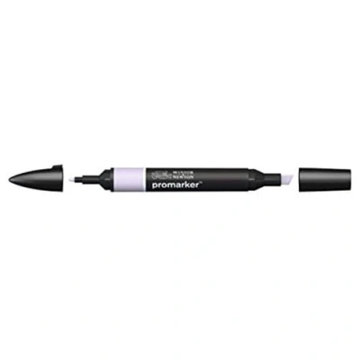 Bild av Winsor &amp; Newton &quot; ProMarker 0203031 professionell layoutmärkpenna 2 spetsar, fin och bred för ritningar, design layouter lavendel