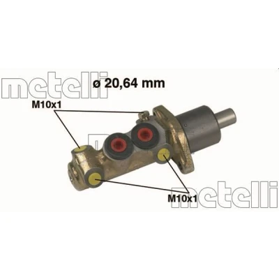 Bild av Huvudbromscylinder METELLI 05 0087