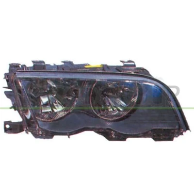 Bild av PRASCO BM0184906 Phares gauche H7/H7 FF noir pour circulation à droite avec moteur électrique commande correcteur de site projecteur