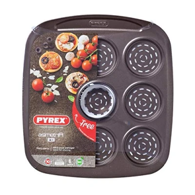 Bild av Pyrex asimetria Bakingbricka, Svart, 30 x 27.5 1.7 cm