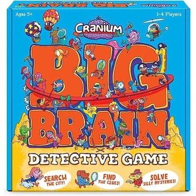 Bild av Funko Games Cranium Big Brain Game Light Strategy Board för barn och vuxna (ålder 10+) 24 spelare vinylsamlarfigur presentidé