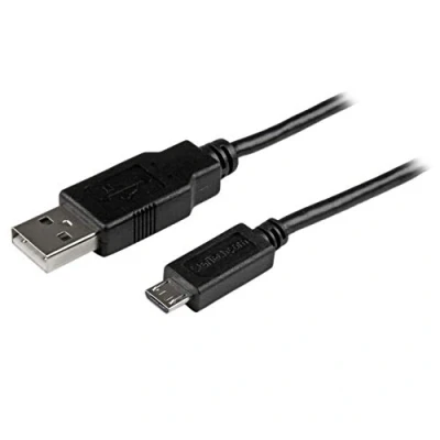 Bild av StarTech.com 2 m mikro USB laddningskabel för Android smartphones och surfplattor A till Micro B kabel/datakabel/anslutningskabel