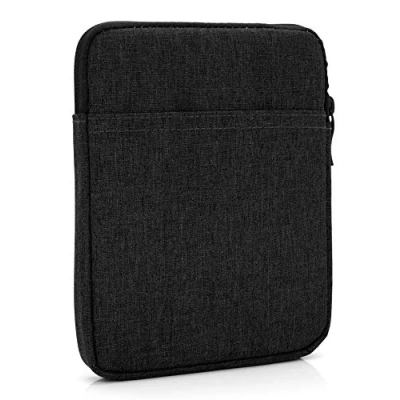 Bild av MyGadget 6 tum universal nylonväska för E Reader Kindle Paper(vit/Apple iPhone 12 Pro/surfplatta reseskydd mjuk touch ärm svart