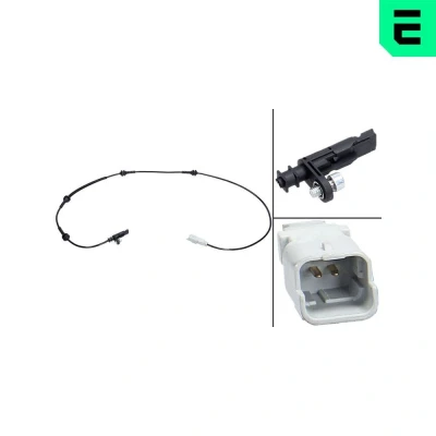 Bild av OPTIMAL 06 S430 Capteur ABS actif 1183, 1300 PEUGEOT: 407 Berline, SW, Coupe, CITROËN: C5 3, C6 III Break