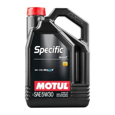 Bild av Motul Specific DEXOS2 5W 30 5I Huile moteur 102643 OPEL: Vivaro B Van, Corsa E 3/5 portes, Insignia A Sports Tourer, CHEVROLET: Camaro V Coupe