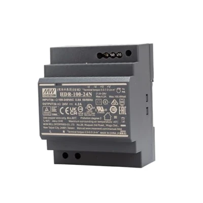 Bild av Mean Well HDR 100 24N DIN Rail strömförsörjning (DIN Rail) 24 V/DC 4,2 A 100,8 W 1 x