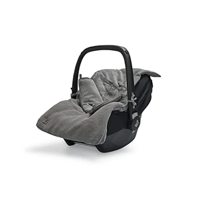 Bild av Jollein 025 811 65371 Strick väska för babyskål stonegreen 82 x 42 cm