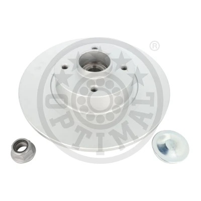 Bild av OPTIMAL 702983BS1 Disque de frein 270 10 4/4 100 plein revêtu avec roulement roues intégré, capteur ABS intégré RENAULT: SCENIC 2, MEGANE 2