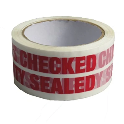 Bild av Triplast 48 mm x 66 m innehåll kontrollerat tryckt lågbruspaket packtejp (paket med 12) P Pack of 24