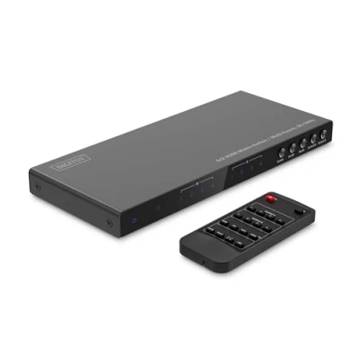 Bild av DIGITUS video/audio switch multi viewer 4K/30Hz 4 x 2