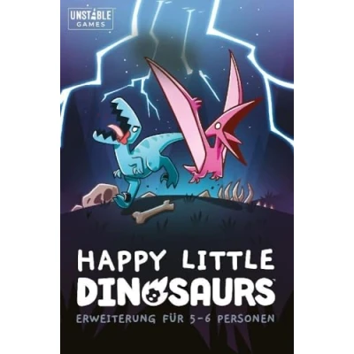 Bild av Asmodee TTUD0010 Glada små dinosaurier för 5 6 personer, flerfärgad, färgglad, 2. Erweiterung
