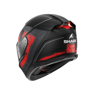 Bild av SHARK HE0821E KUR XL Integralhjälmar Röd, matt, grå, svart Unisex ECE 22.06
