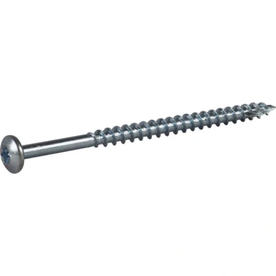 Bild av TRÄSKRUV KULLRIGT HUVUD TX25 HELGÄNGAD FZB 5X80MM 100ST Beijerbygg Byggmaterial