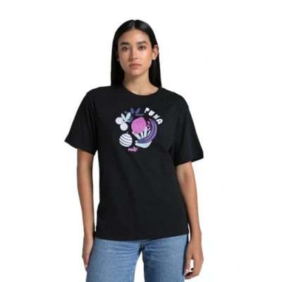 Bild av Puma Graphics Relaxed Fruity TEE Tshirt med print, Storlek: XL, Black