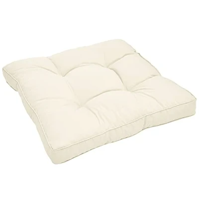 Bild av Beautissu Sittdyna XLuna Rattan Utomhus Trädgårdsdyna 70 x 10 cm Tjock Beige