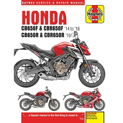 Bild av Honda CB650F &amp; CBR650F, CB650R CBR650R (14 19): 2014 to 2019
