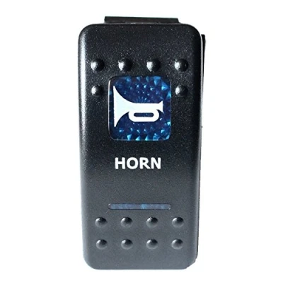 Bild av Mintice™ Bilfordon 12 V 20 A blå LED ljus vippströmbrytare 5 stift hornlampa