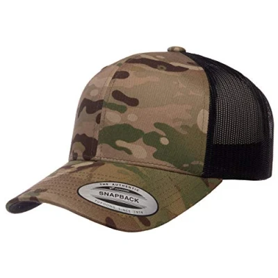 Bild av Yupoong Yp Classics Multicam retro truckerkeps, Multikamera, one size