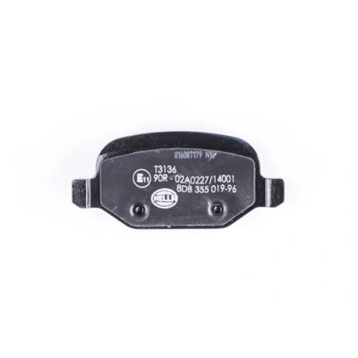 Bild av HELLA 8DB 355 019 961 Jeu de plaquettes frein avec contact du palpeur d&#039;usure intégré vis d&#039;étrier accessoires ALFA ROMEO: MiTo