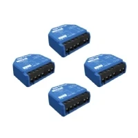 Bild av Shelly 1 Gen3 4 pack WLAN Smart Switch relä med torrkontakt Ljusbrytare Hemautomatisering Kompatibel Alexa &amp; Google Home iOS Android app Ingen hubb krävs