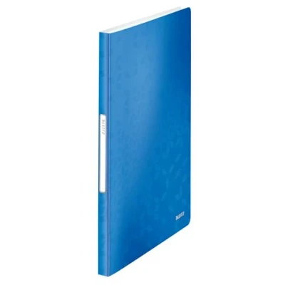 Bild av Leitz WOW Demopärm, A4, 40 fickor, rymmer 80 ark, blå metallic, 46320036