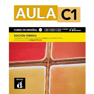 Bild av Aula internacional Plus 6 C1 Edición híbrida: internacional. Libro del alumno y cuaderno de ejercicios con audios vídeos + código directo ... manual en Campus Difusión (12 meses)