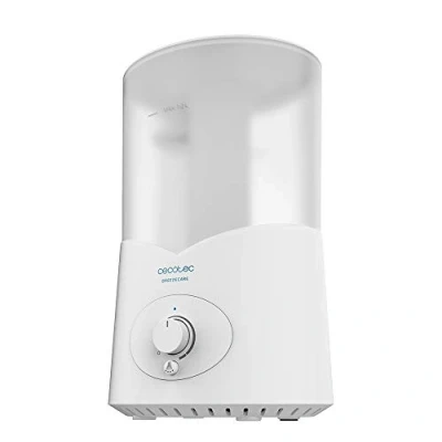 Bild av Cecotec luftfuktare BreezeCare 2000 Light. 25 W effekt, manuell styrning, LED ljus, 200 ml/h vattenfuktare, 360 º ångutlopp, 1,2 liter tank, täckning upp till 30 m²