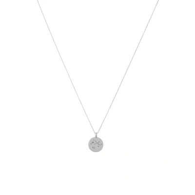 Bild av Pilgrim Sagittarius Zodiac SIGN COIN NECKLACE, Silverplated Halsband silvercoloured, Storlek: One Size, Silver coloured