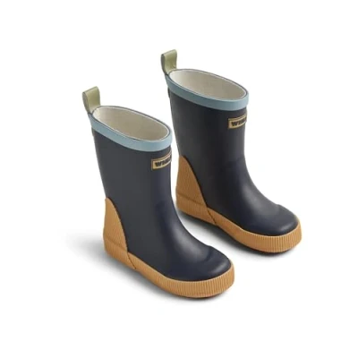 Bild av Wheat Welly Gummistövlar för barn, Storlek: 34, Navy Konstmaterial