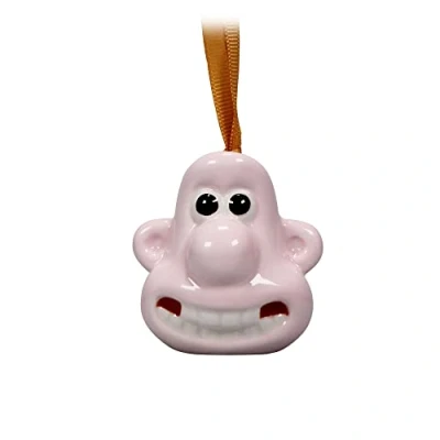 Bild av Aardman Samlarobjekt Hängande dekorationer Wallace &amp; Gromit formad dekoration