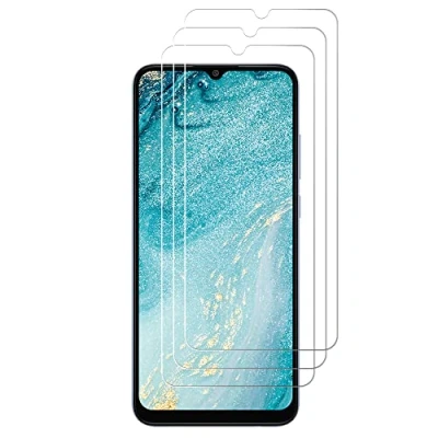 Bild av J&amp;D Kompatibel för Samsung Galaxy A04/Galaxy A04s Skärmskydd (3 Pack), Inte Fullständig Täckning, Härdat Glas HD Klart Ballistiskt Skärm Skyddsfilm