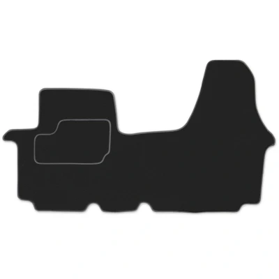 Bild av MAMMOOTH A041 OPL300 PRM 01 Ensemble de tapis sol Textile avant 1 noir OPEL: Vivaro A Van, Combi