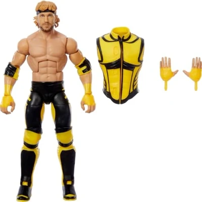Bild av Mattel WWE Elite Collection Top Picks Logan Paul, samlarfigur med tillbehörssats, stridsdräkt och utbytbara händer, inklusive barnleksak, 8+ år, JCJ37