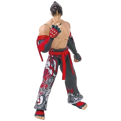 Bild av Bandai Tekken actionfigur 17 cm Jin Kazama Game Dimensions 8 office licens 40673