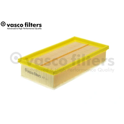 Bild av DAVID VASCO A077 Filtre à air 58 135 254 rectangulaire Cartouche filtrante avec préfiltre CITROËN: C5 3, III Break, II 5 portes