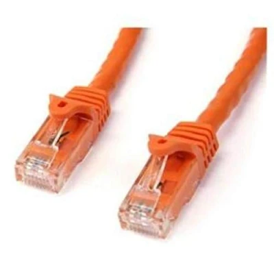 Bild av StarTech.com 2 m Cat6 Gigabit Snagless patchkabel, RJ45 UTP nätverkskabel med skyddshölje, Cat 6 kabel, Orange