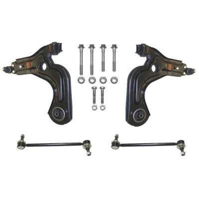 Bild av MAPCO 53642/1 Jeu de bras, suspension roue des deux côtés l&#039;essieu avant avec kit vis fixation, bielle/barre poussée