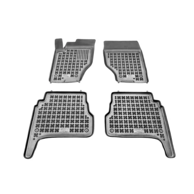 Bild av REZAW PLAST 201010 Ensemble de tapis sol Caoutchouc avant et arrière 4 noir Sur mesure KIA: SORENTO 1