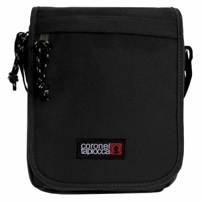 Bild av Coronel Tapiocca herr Urban axelväska casual flap axel väska axelväskor, 19 x 24 5 cm, svart, 19x24x5 cm
