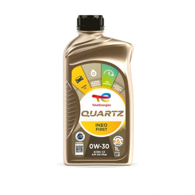 Bild av Total Quartz Ineo First 0W 30 1I Huile moteur 183103 CITROËN: C4 II Cactus, C5 III Break, Berlingo II, PEUGEOT: 3008 SUV, 308 3/5 portes