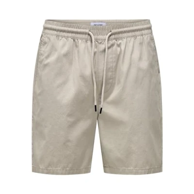 Bild av Only &amp; Sons Onstel LIFE Shorts, Storlek: Large, Taupe