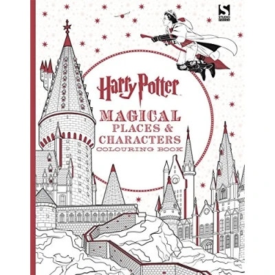 Bild av Harry Potter Magical Places and Characters Colouring Book