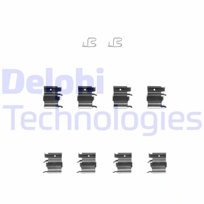 Bild av DELPHI LX0366 Kit d&#039;accessoires, plaquette de frein à disque MAZDA: MX 5 2, 3, I, SUZUKI: Grand Vitara 1 SUV, 2 SUV