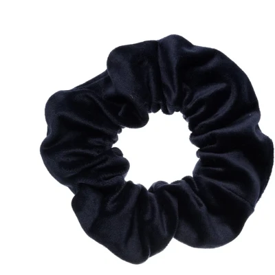 Bild av Dark Velvet Scrunchie Navy Blue pcs 1