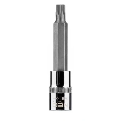 Bild av NEO TOOLS 08 742 Clé à douille 1/2 M8 Acier chrome vanadium, d&#039;outil Spline