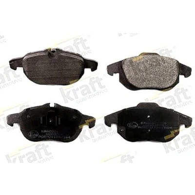 Bild av KRAFT 6001720 Bromsbeläggsats framaxel SAAB: 9 3 Kombi, Sedan, Cabriolet, OPEL: Astra H Caravan, Vectra C Zafira B