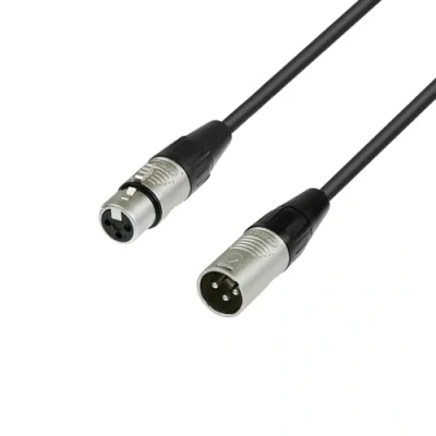Bild av Adam Hall Kablar 4 STAR MMF 0050 Mikrofonkabel Rean XLR hona till hane 0,5 m
